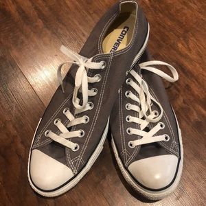 Converse Men’s Chuck Taylor Size 10 Like New Gray